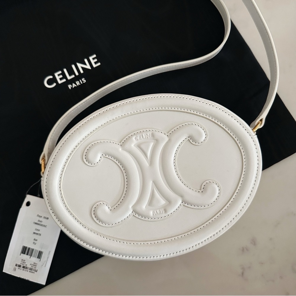 Celine Triomphe Oval Bag